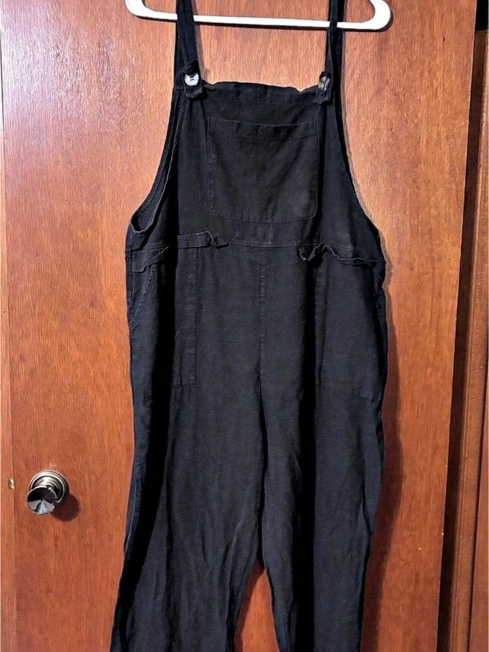 Fashion Black Overalls Size Large